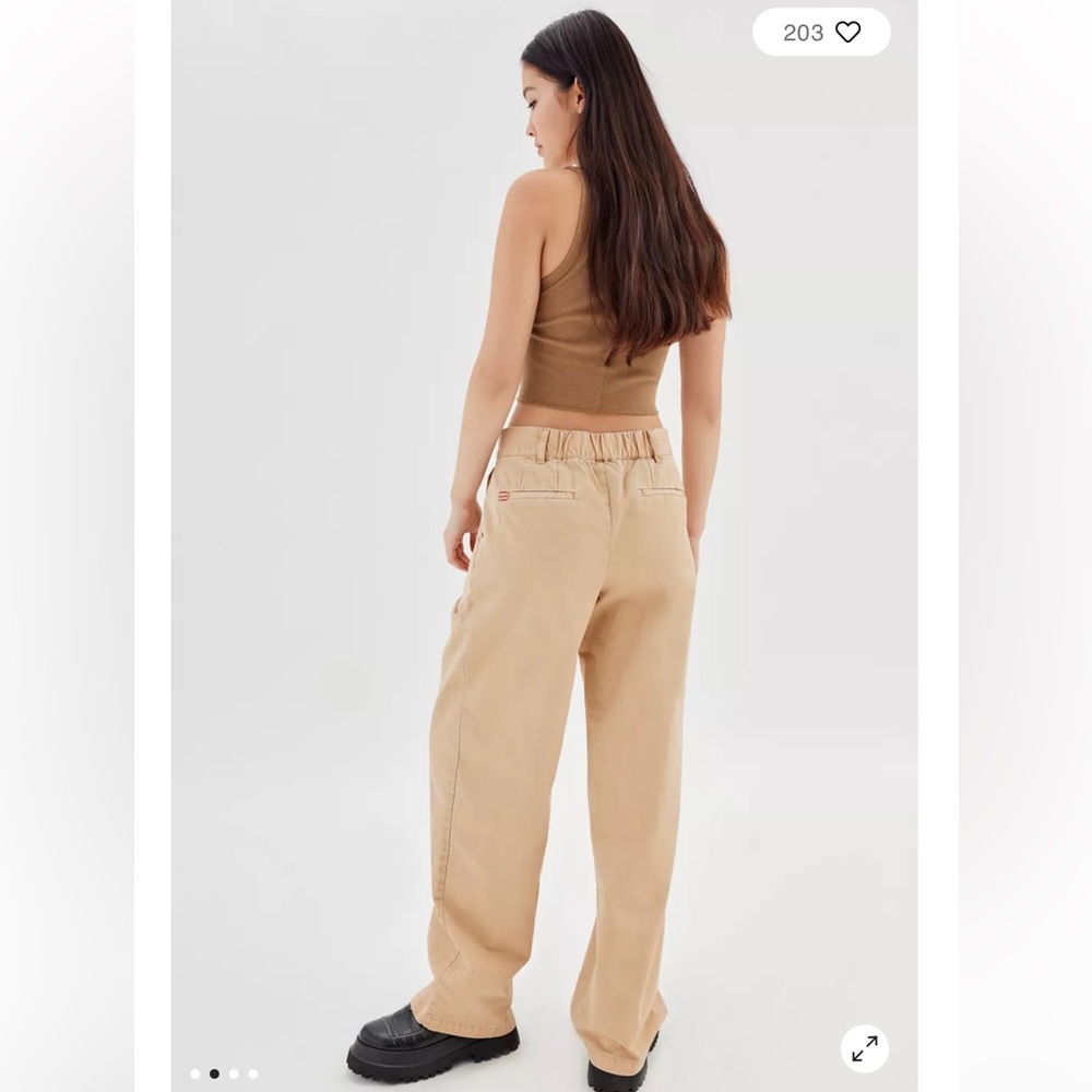 BDG Logan Pleated Chino Pant